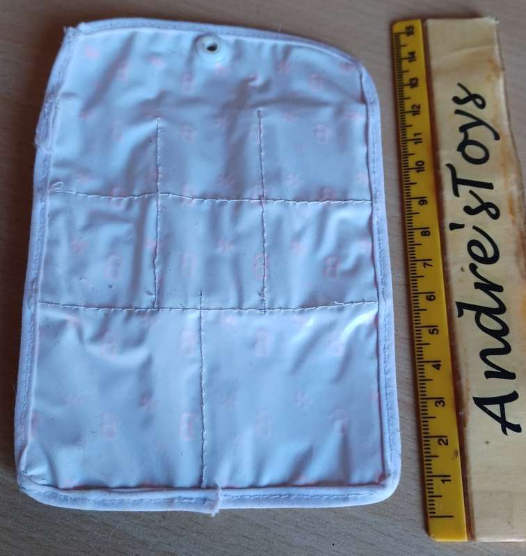Vintage Barbie Clear Wardrobe Accessories Shoe Organizer Bag