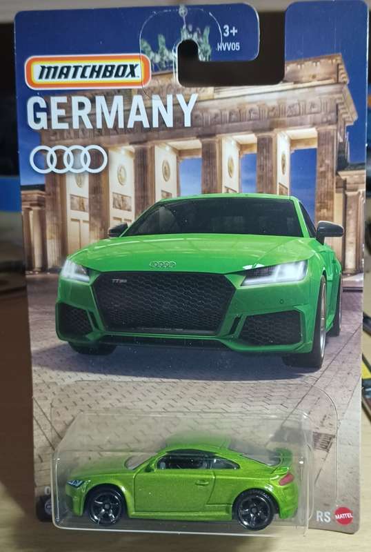 2023 Matchbox Germany ~ Long Card` ~ #6/24 2020 Audi TT RS