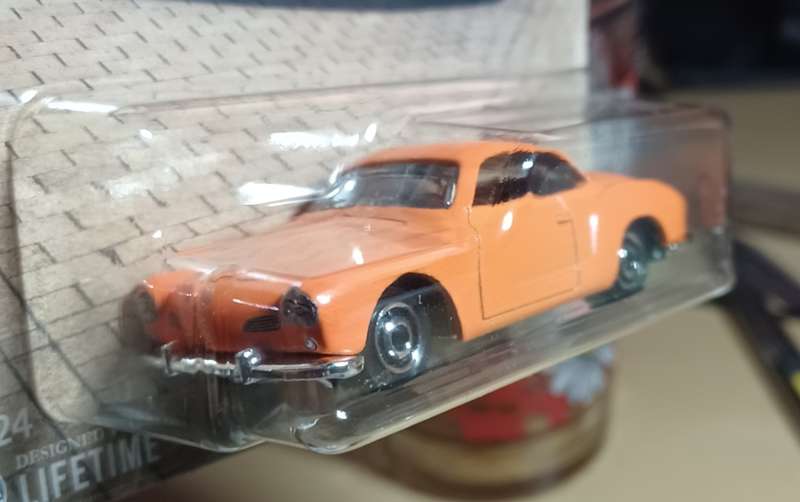 2023 Matchbox Germany ~ Long Card` ~ #5/24 1962 Volkswagen Karmann Ghia