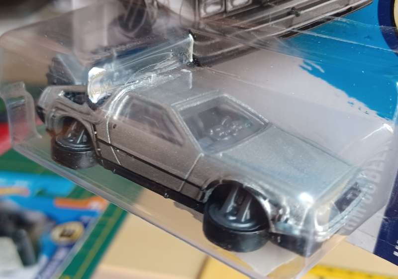 Hotwheels ~ HW Screen Time ~ Time Machine Hoover Mode. ~ Carded (Back to the Future)