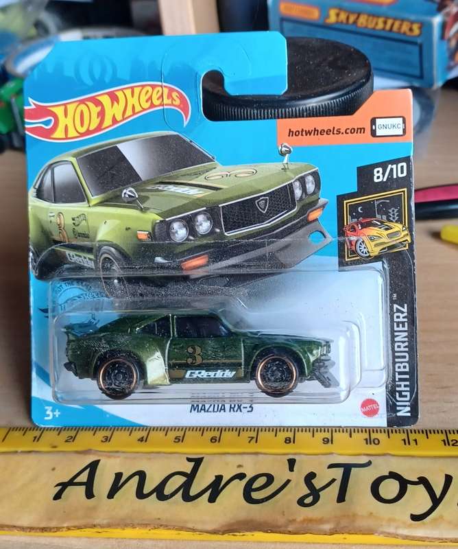 Hotwheels ~ Nightbunerz ~ Mazda RX-3 ~ Carded