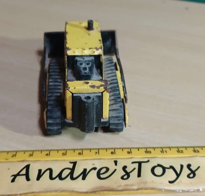 VINTAGE METAL (tin-plate) TONKA ~ BULLDOZER TRUCK - Mini