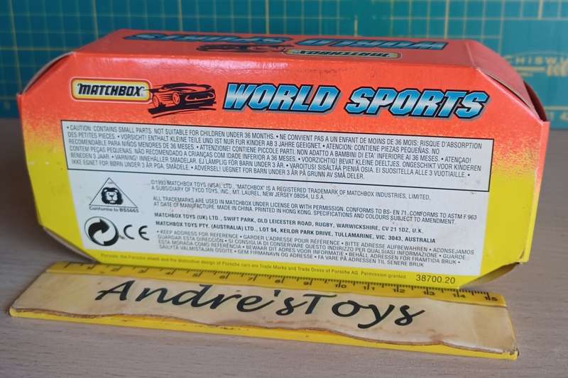 1993 Matchbox ~ World Sports ~ Porsche 959 WS-700