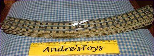 Horby - Dublo ~ TIN PLATE 3 RAIL TRAIN TRACKS ~ 5 Curves