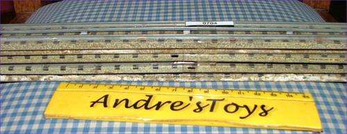 Horby - Dublo ~ TIN PLATE 3 RAIL TRAIN TRACKS ~ 5 Straights