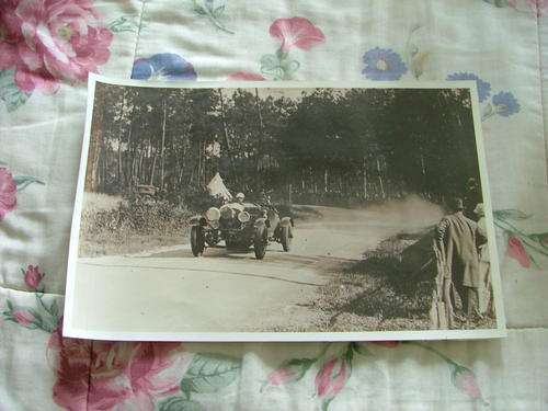 Rare ~ Vintage ~ "OLD CAR" CAR WITH THE NO 3 ON (Photo)