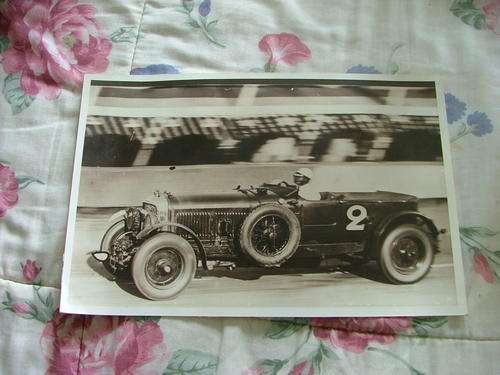 Rare ~ Vintage ~ "OLD CAR" CAR WITH THE NO 2 ON (Photo)