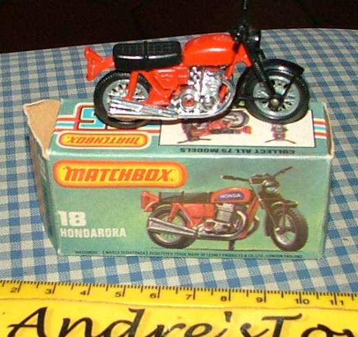 Matchbox / Lesney ~ Superfast ~ No18 Hondarora - with Original Box
