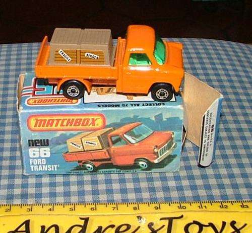 Matchbox / Lesney ~ Superfast ~ No66 Ford Transit - with Original Box