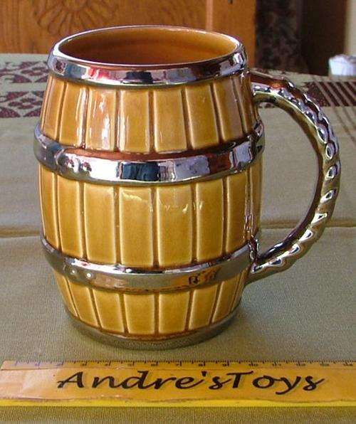 BEER MUG ~ Wade ~ Beer Barrel ~ Rare ~ #6