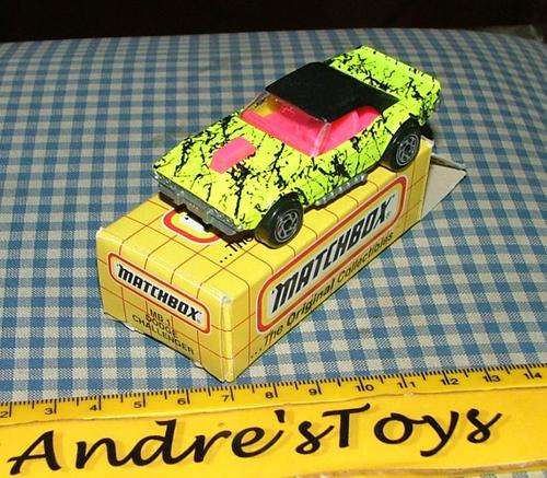 MATCHBOX MB-1 DODGE CHALLENGER ~  With a1993 Original yellow Box