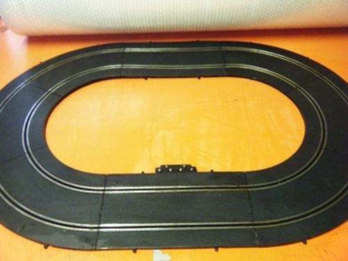 POLISTIL~ GIOCATTOLI~ SLOT CAR TRACKS ~ 6 BENDS+2 STRAITS