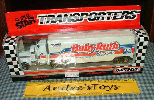 Matchbox Superstar ~ Transporters ~ CY104 Baby Ruth Racing ~ MIB