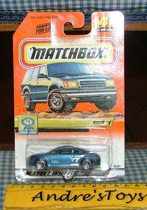 Matchbox ~ 1999 - No44 Audi TT ~  Mint on Long card