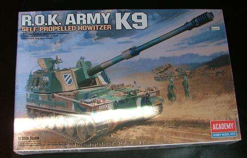 Academy ~ R.O.K. army K9 ~  1:35 Scale ~ Sealed in Box