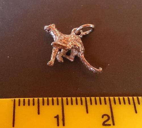Vintage STERLING SILVER CHARM FOR BRACELET ~ Cheater