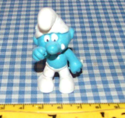 Peyo Smurf's ~ Schleich Germany ~  Crying Smurf ~ Rare Vintage