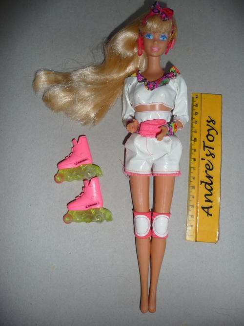 Blonde Skater Barbie Doll