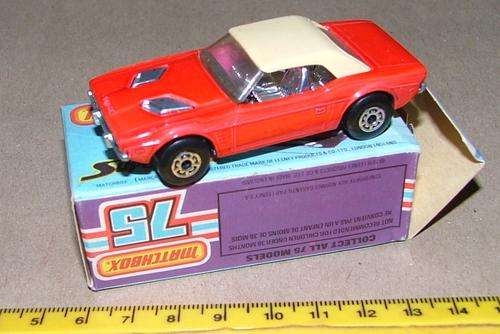 MATCHBOX / LESNEY #1HDodge Challenger ~  With a Original Box 1976