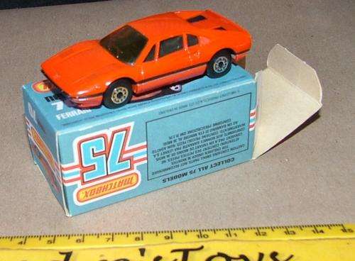 MATCHBOX #70F Ferrari 308 GTB  ~  With a Original Box 1981