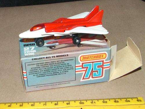 MATCHBOX #27G Swing Wing  ~  With a Original Box 1981
