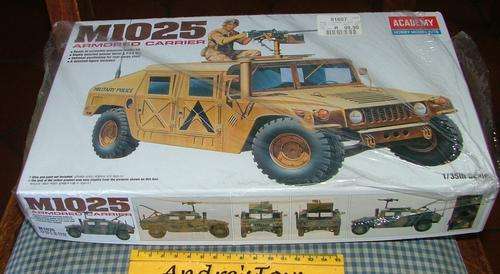 ACADEMY 1/35 M1025 Armored Carrier (UNSTARTED LIKE NEW KIT)