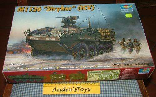 Trumpeter 00375 M1126 "Stryker" ICV with Photo etch 1/35 (New Unstarted kit
