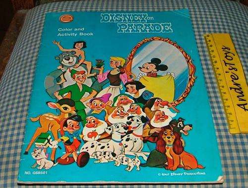 Disney on Parade ~ Color Activity Book