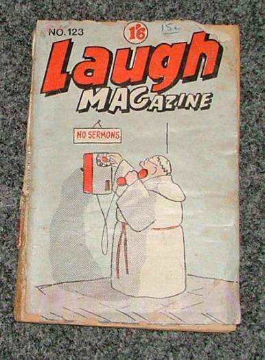 Laugh Magazine No123