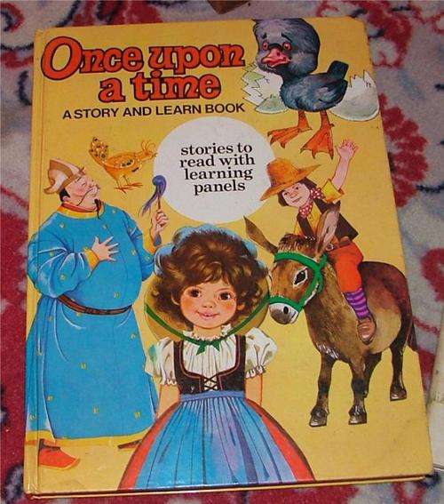 Once upon a time - a story and learn book