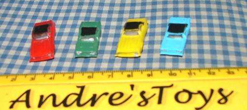 Four - N Gauge Cars - Plastic