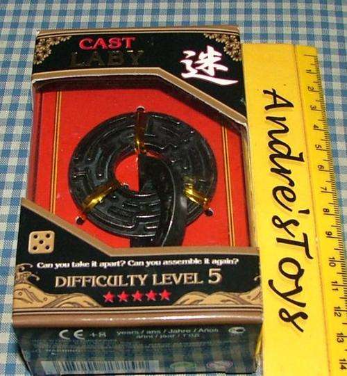 EUREKA PUZZLE ~ CAST LABY ~ DIFFICULTY LEVEL 5 ~ NEW IN BOX