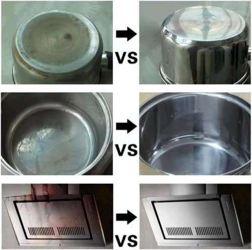 Stainless Steel Cookware Cleaning Paste Household Kitchen Cleaner Washing Pot Bottom