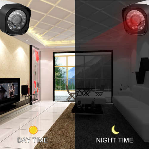 HD 4-Channel Home Security Video Surveillance Camera 1080p CCTV Camera DVR Kit