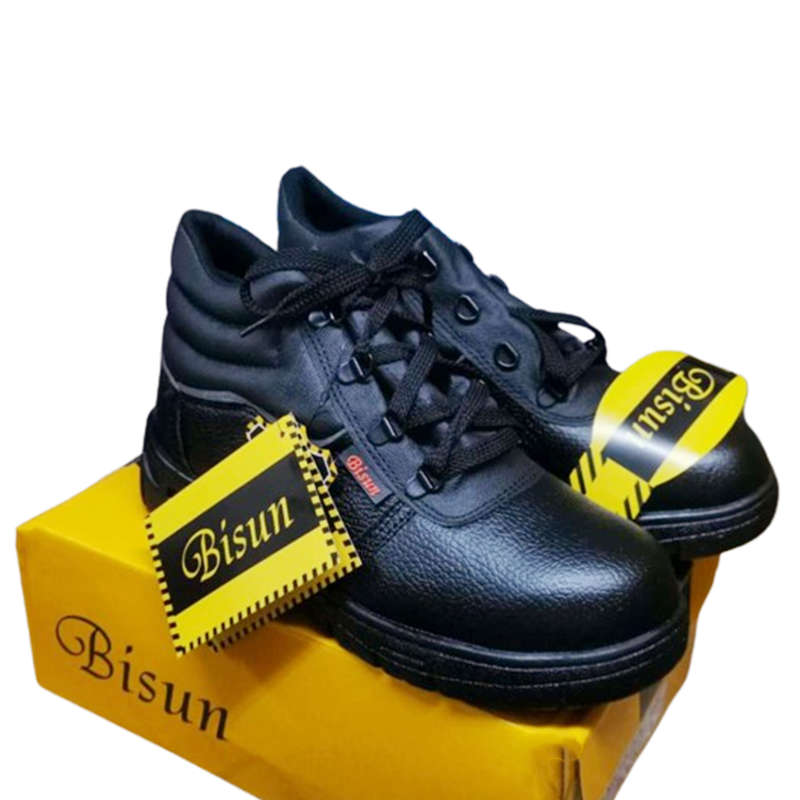 Men`s Hiking Shoes Comfortable Outdoor Sports Shoes Safety Work Shoes Black