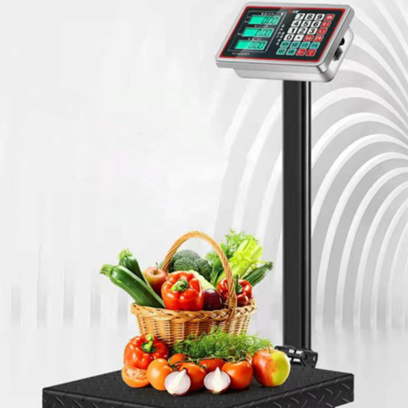 150KG electronic scale commercial precision weighing and pricing household platform scale