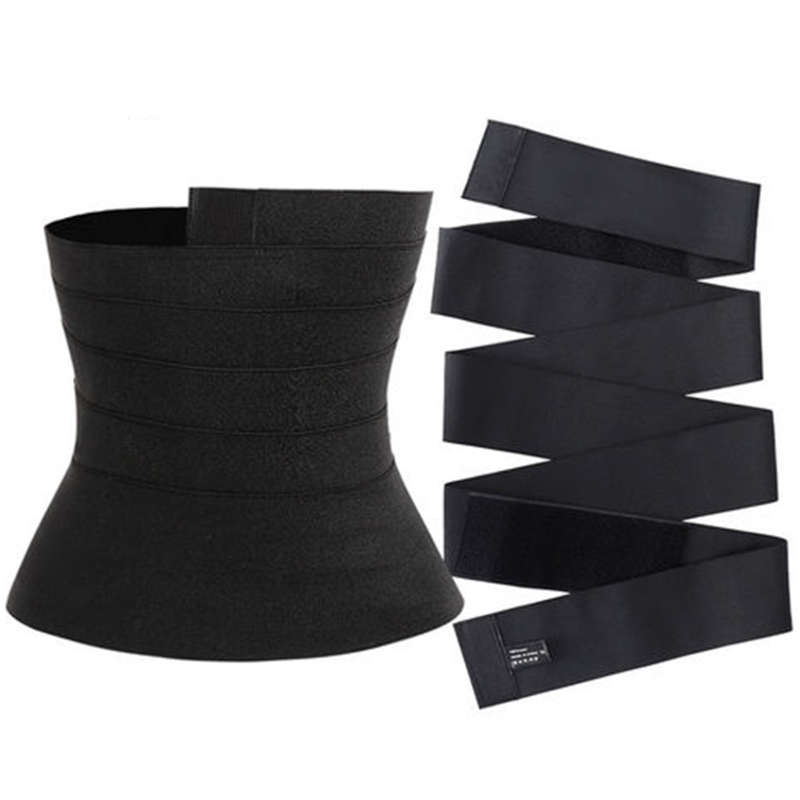 3m elastic waist training belt bandage abdominal slimming shapewear