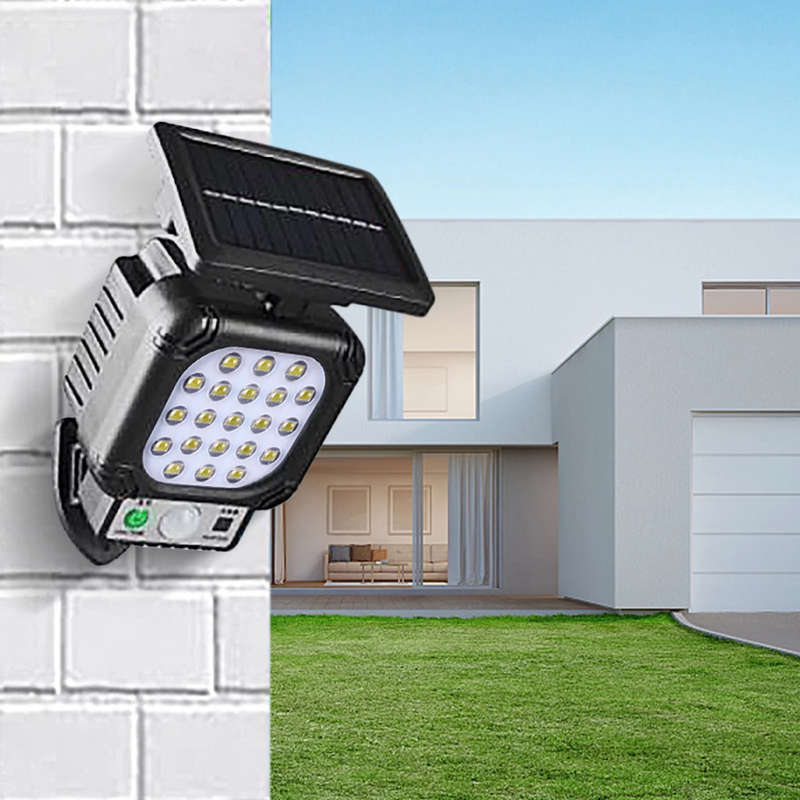 Solar light outdoor IP65 waterproof security light with motion sensor