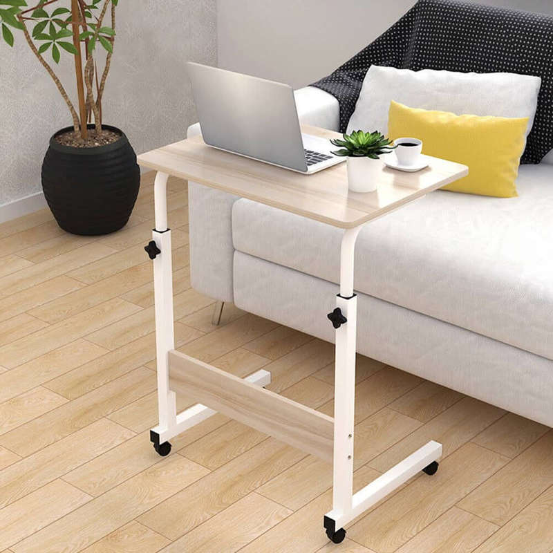 Adjustable computer desk bed computer desk simple mobile bedside table