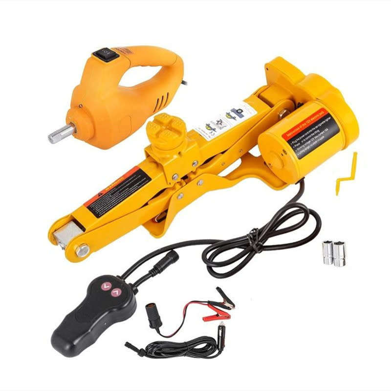 2 Ton Electric Jack and Wrench Tool Set 12V Car Repair Tools