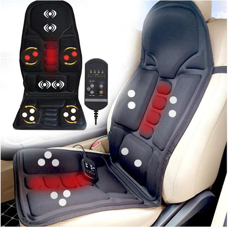 Electric Massage Cushion Home Car Seat Massage Vibration Cushion Pain Relief