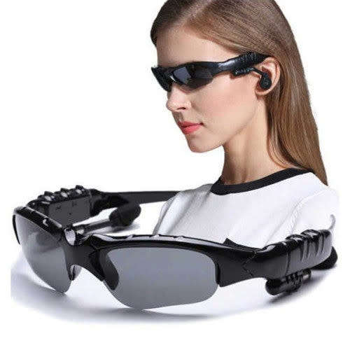 2-in-1 Bluetooth Glasses Smart Wireless Headset Enables Hands-Free Calls