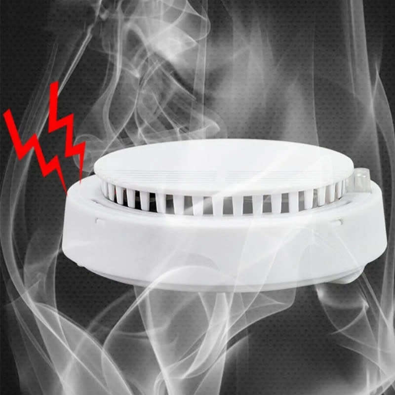Smoke alarm fire detector photoelectric sensor high tone warning