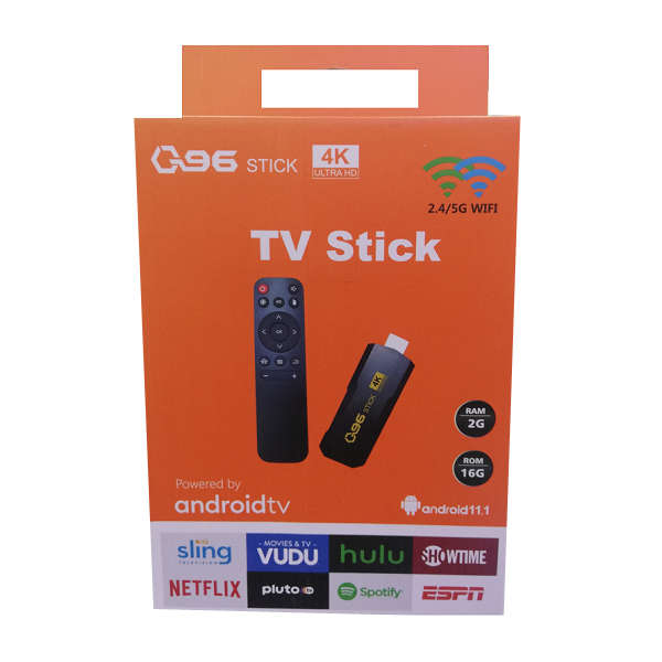 Q96 TV Box Stick HD 4K WiFi Quad-core Smart Home TV Set-top Box