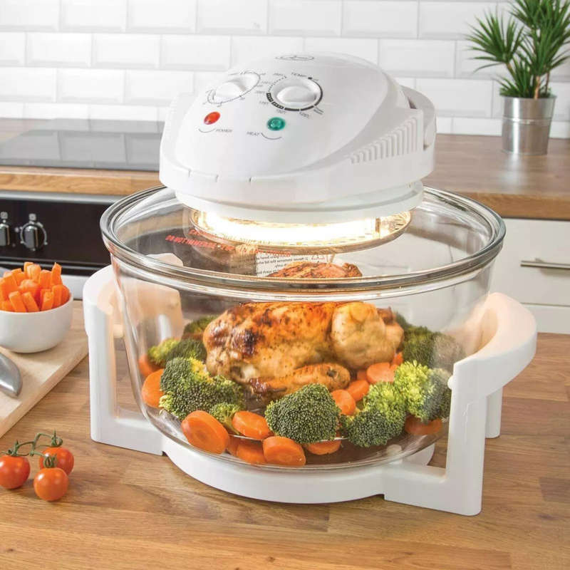 12L air fryer hot air circulation large family electric heating multifunctional gourmet cooker