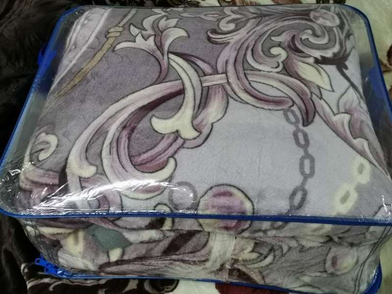 6kg luxury blanket multi-color thick luxury blanket for home hotel