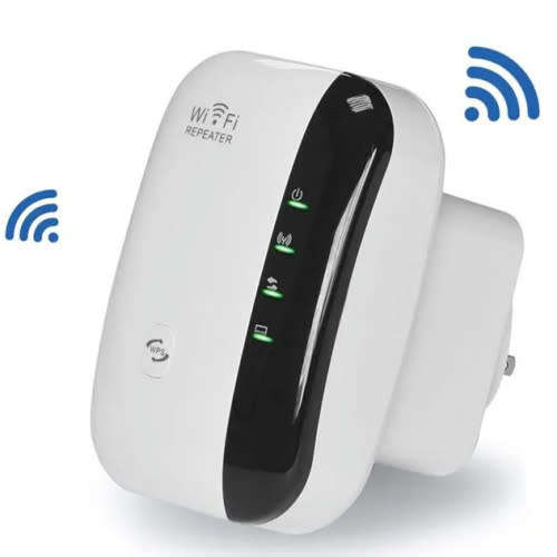 WiFi signal booster range extender repeater with integrated antenna LAN internet booster