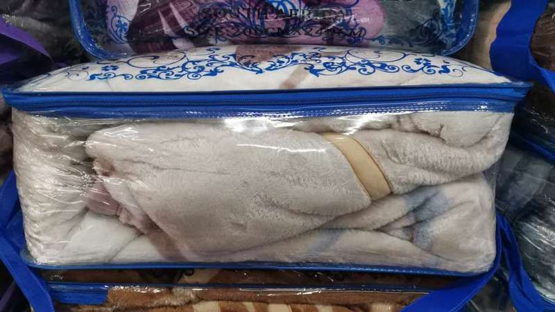 6kg luxury blanket multi-color thick luxury blanket for home hotel