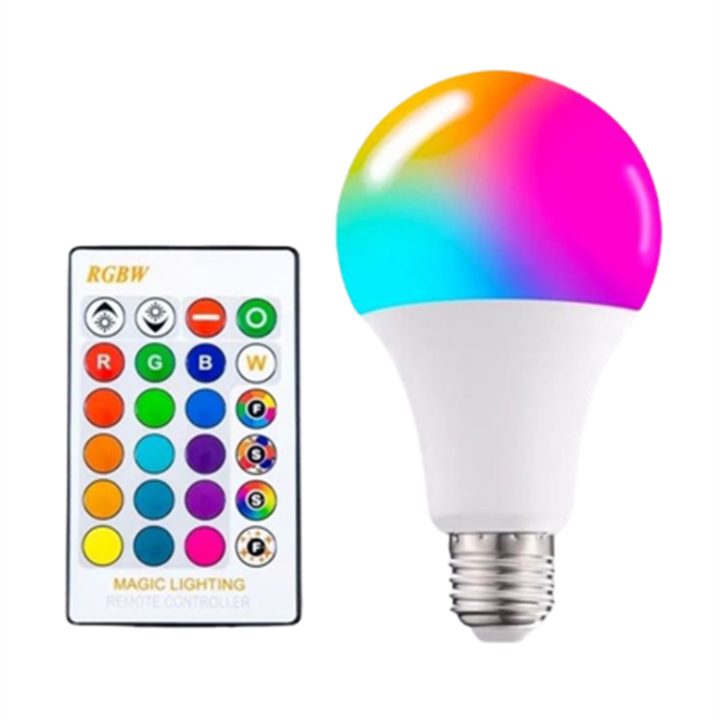 E27 RGB bulb home and party LED light strip remote control