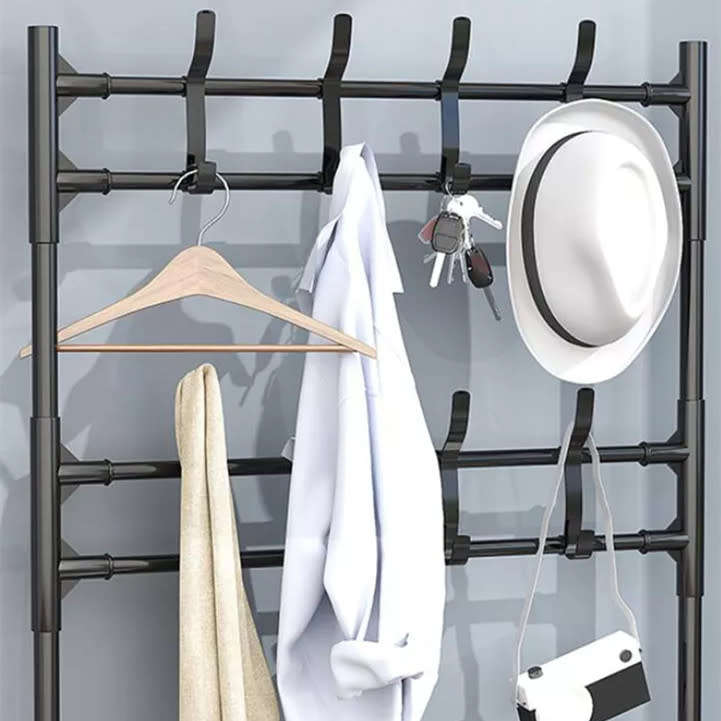 5-layer coat and shoe rack multifunctional shoe rack storage rack for hallway